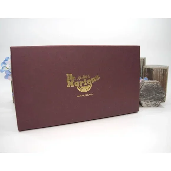 Dr. Martens Comme Des Garcons Cherry Lux Nappa Leather Oxford Shoes Size 9 NIB - Picture 9 of 9